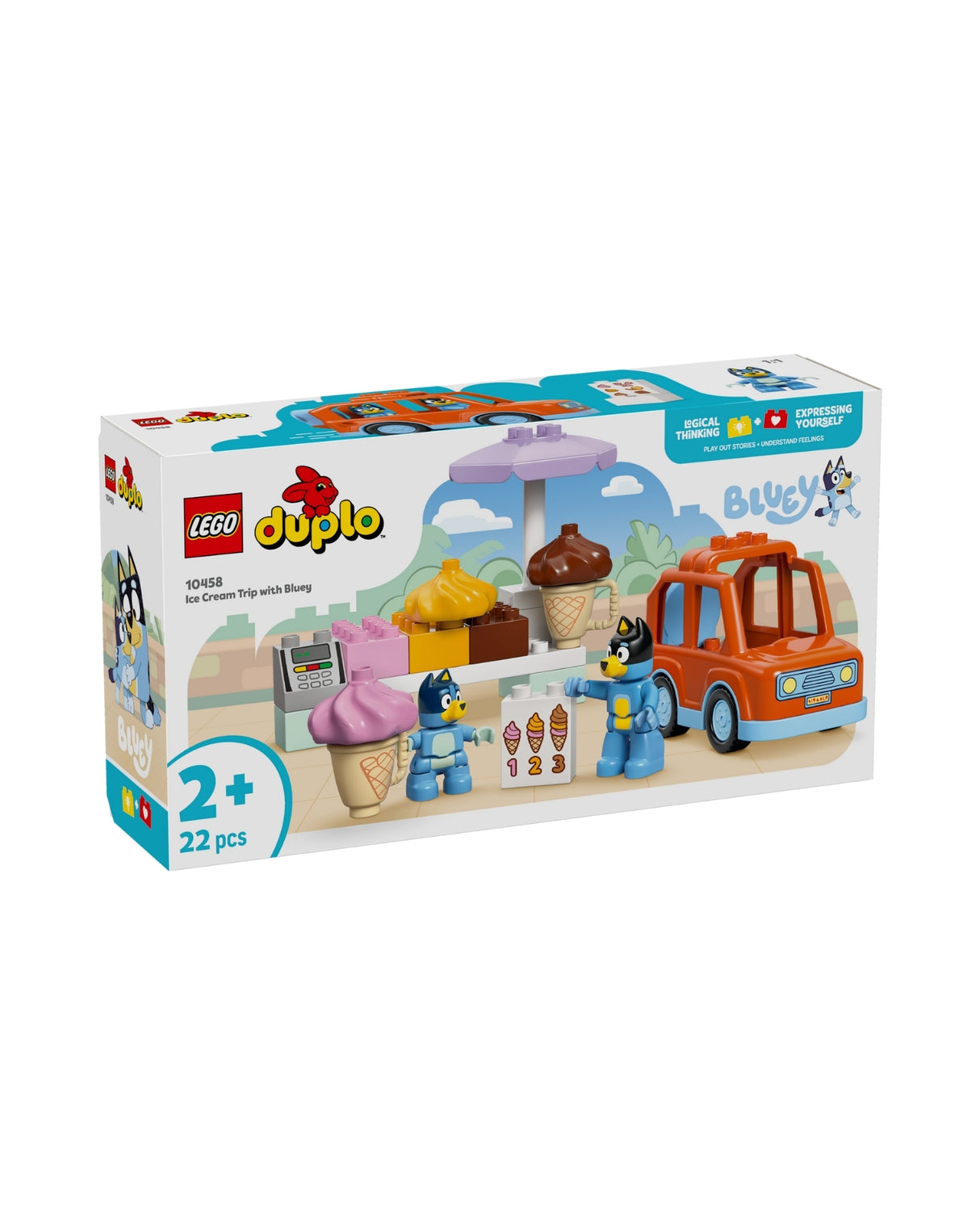 LEGO 10458 Is-udflugt med Bluey - Duplo Bluey
