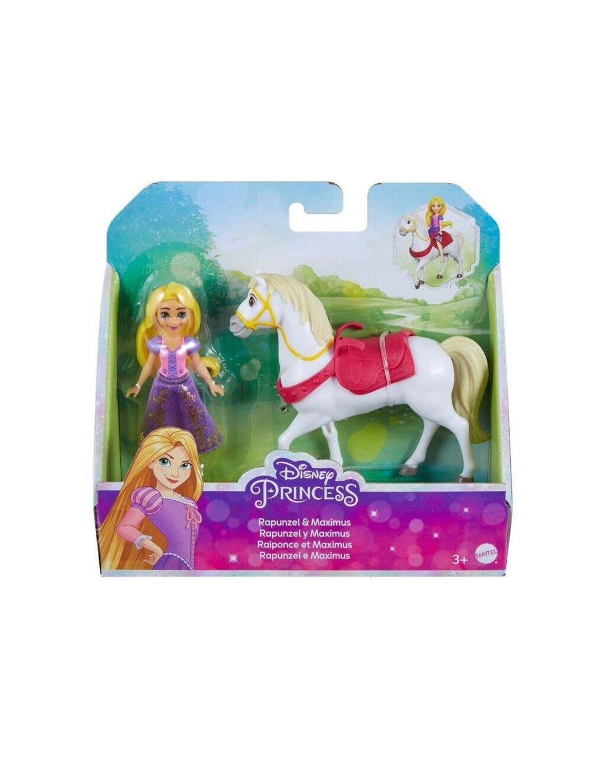 Disney Princess Small Doll Rapunzel & Maximus