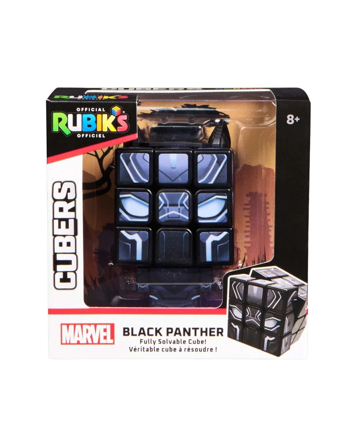 Rubiks Cubers 3x3 - Black Panther