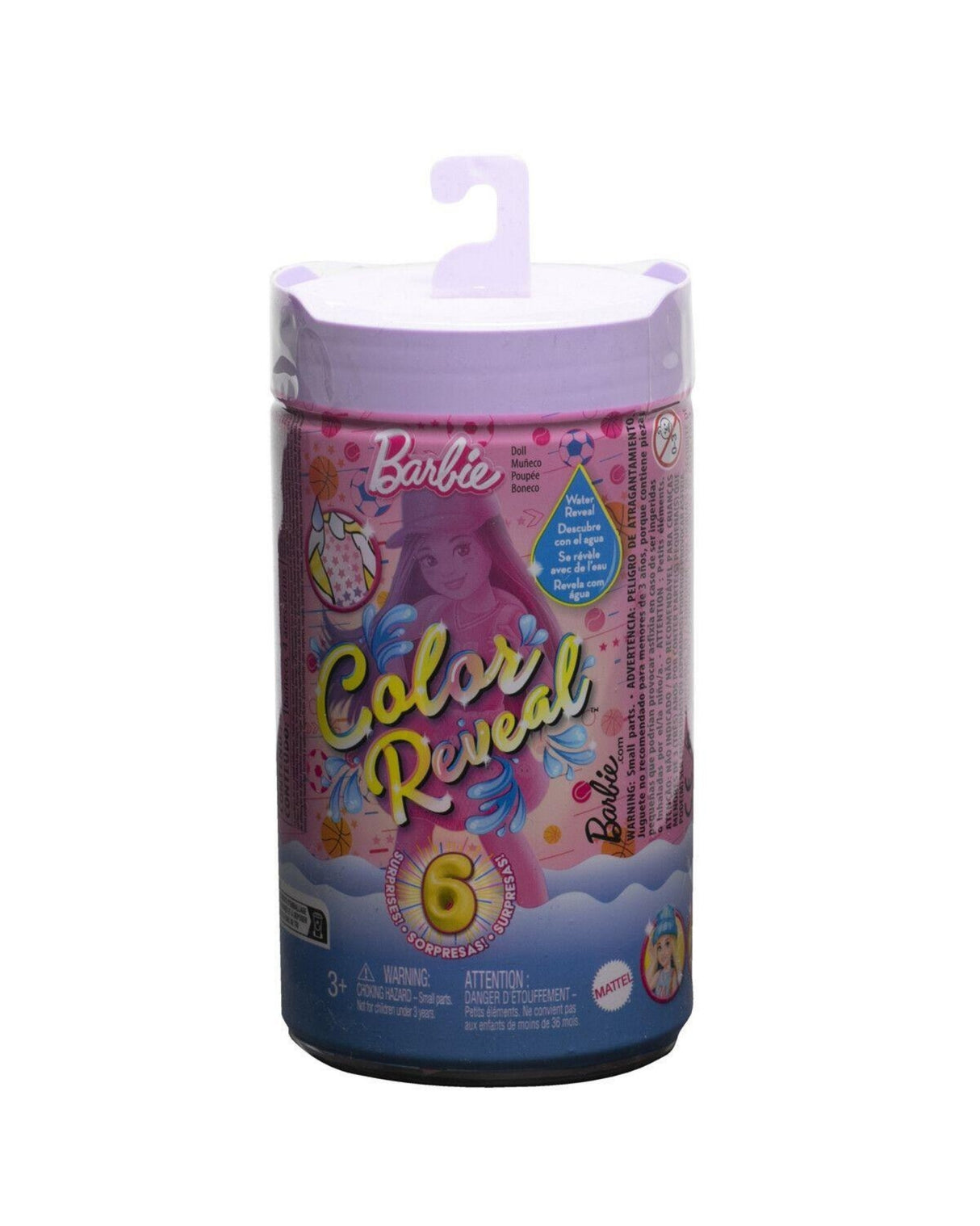 Barbie Color Reveal Chelsea Sporty CDU