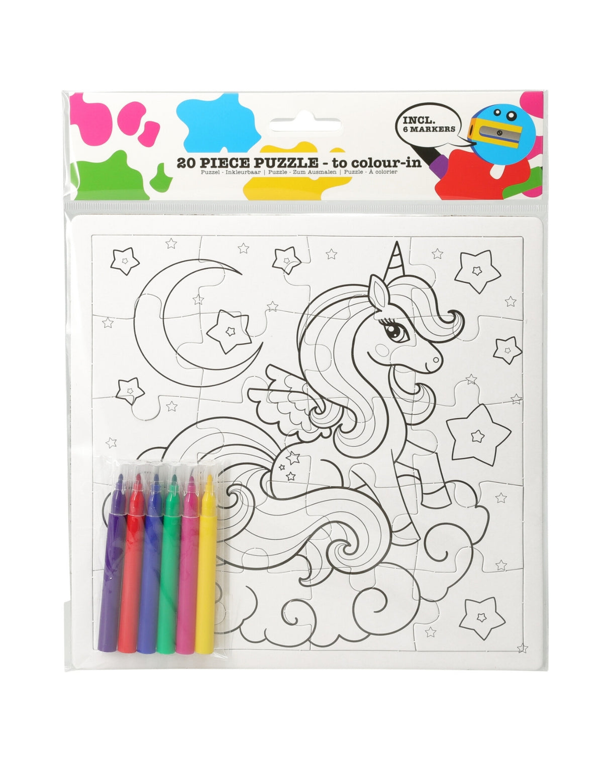 Puslespil du selv kan farvelægge