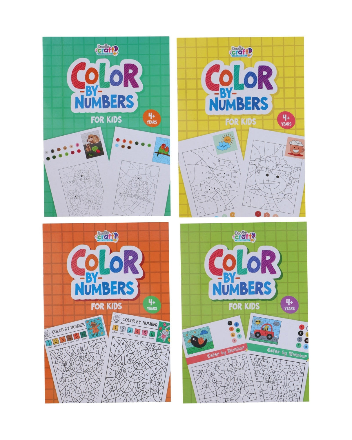 Malebog paint by numbers 16 sider