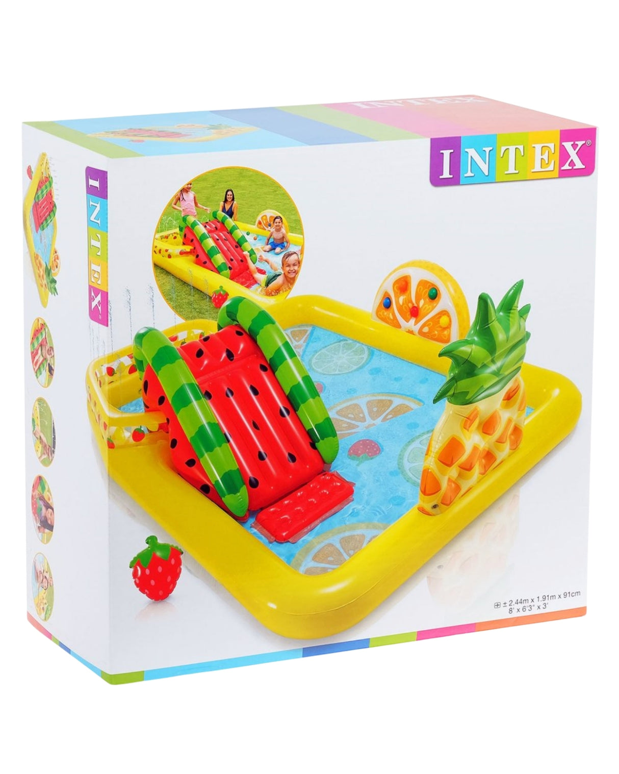 Pool 2,44x1,91 meter Højde 91 cm