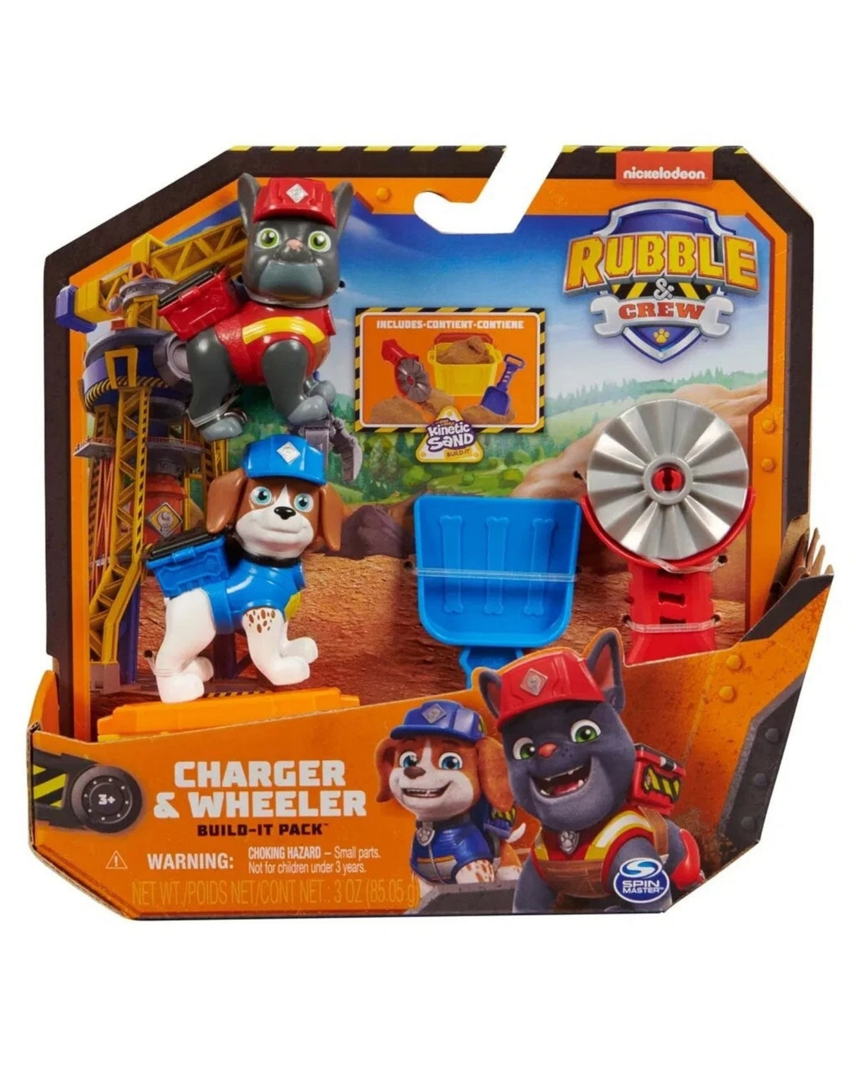 Rubble & Crew Figure 2 Pack - Charger & Wheeler