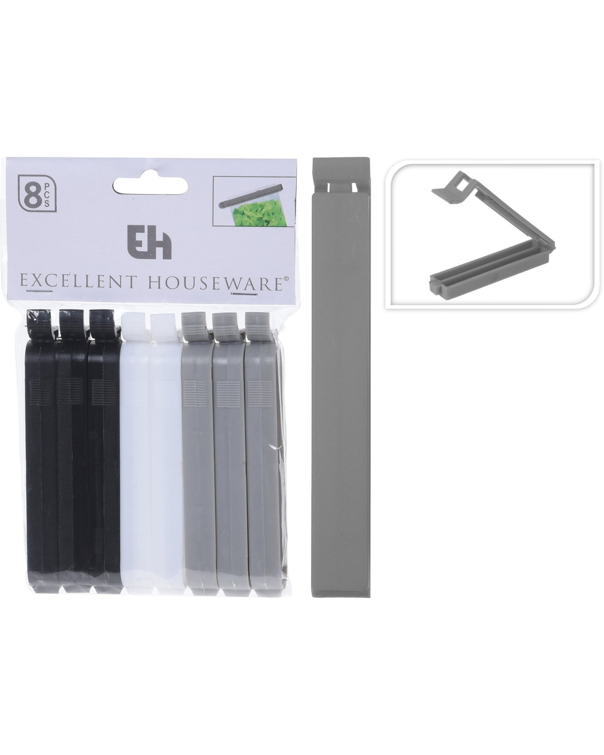 Bag closers 8 pcs