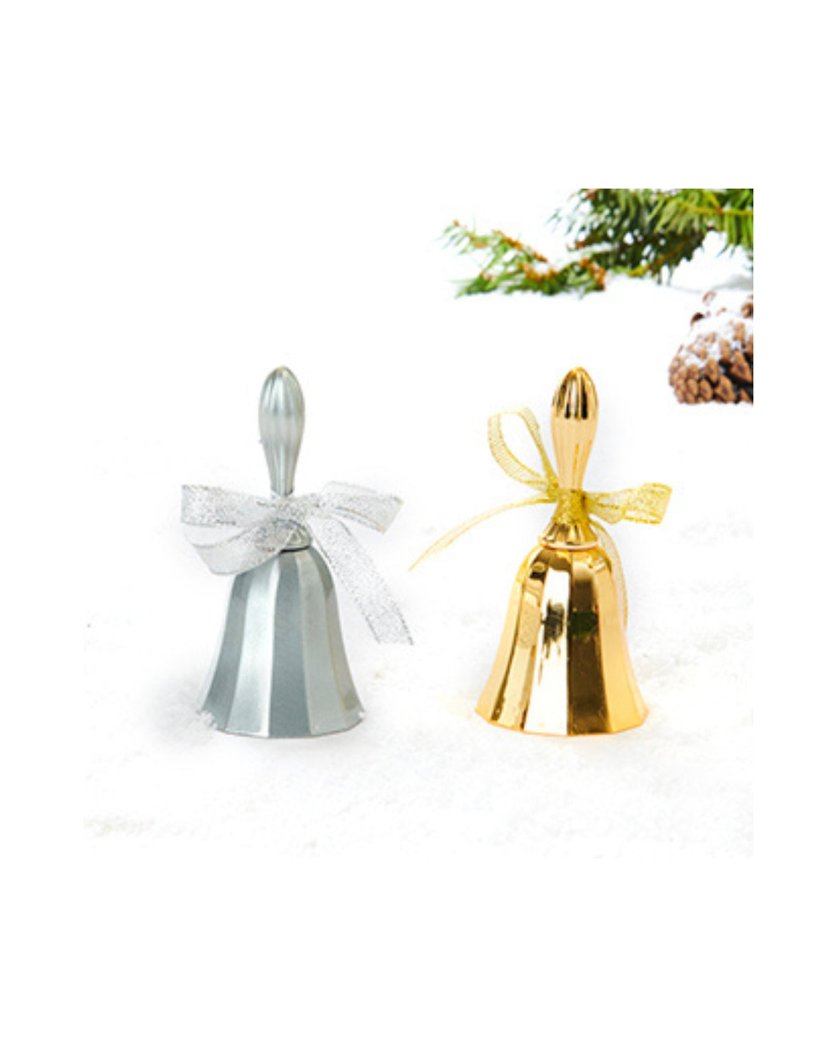 Bordklokke i metal 1 stk