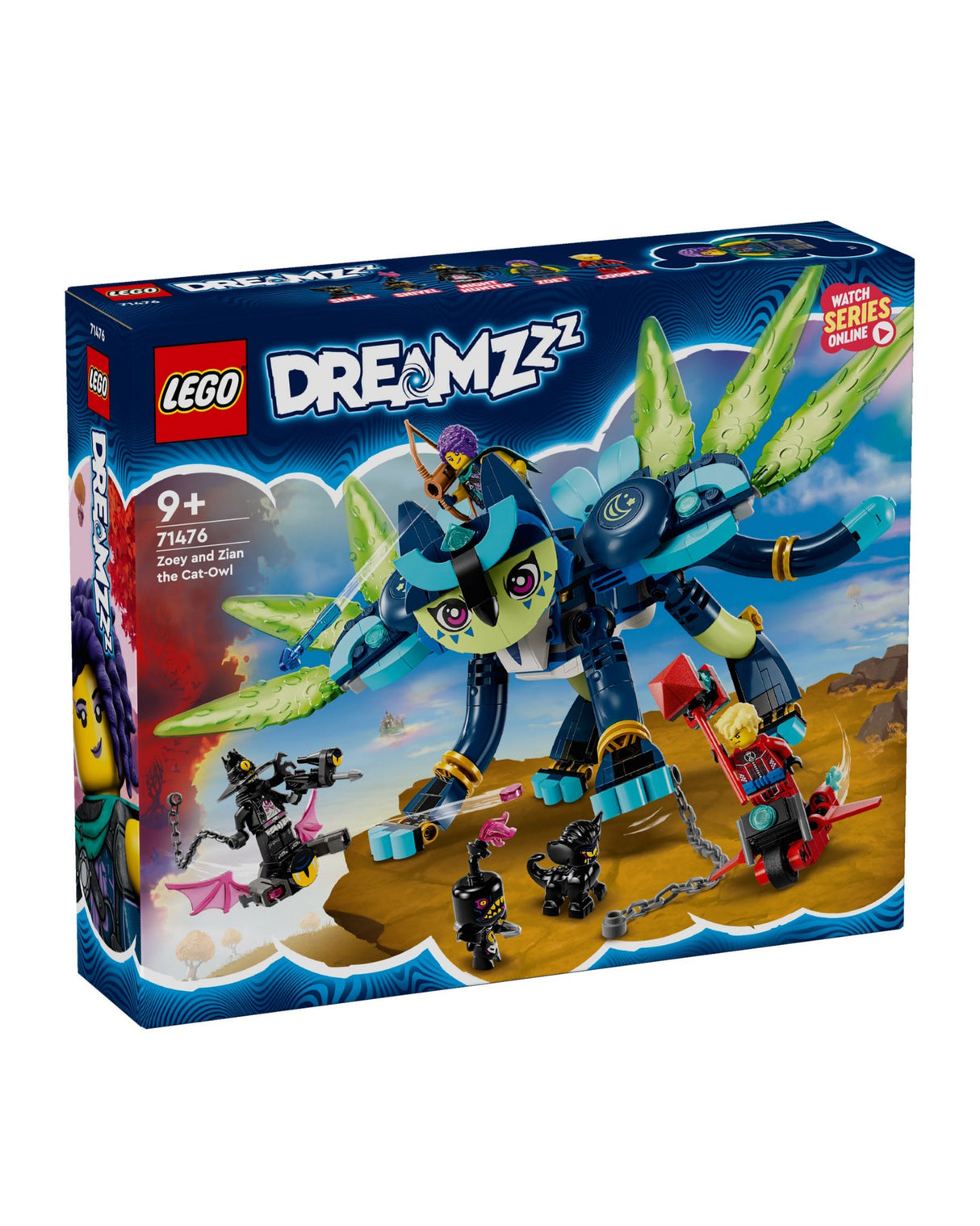 LEGO 71476 LPP Zoey og katteuglen Zian - LEGO DreamZzz