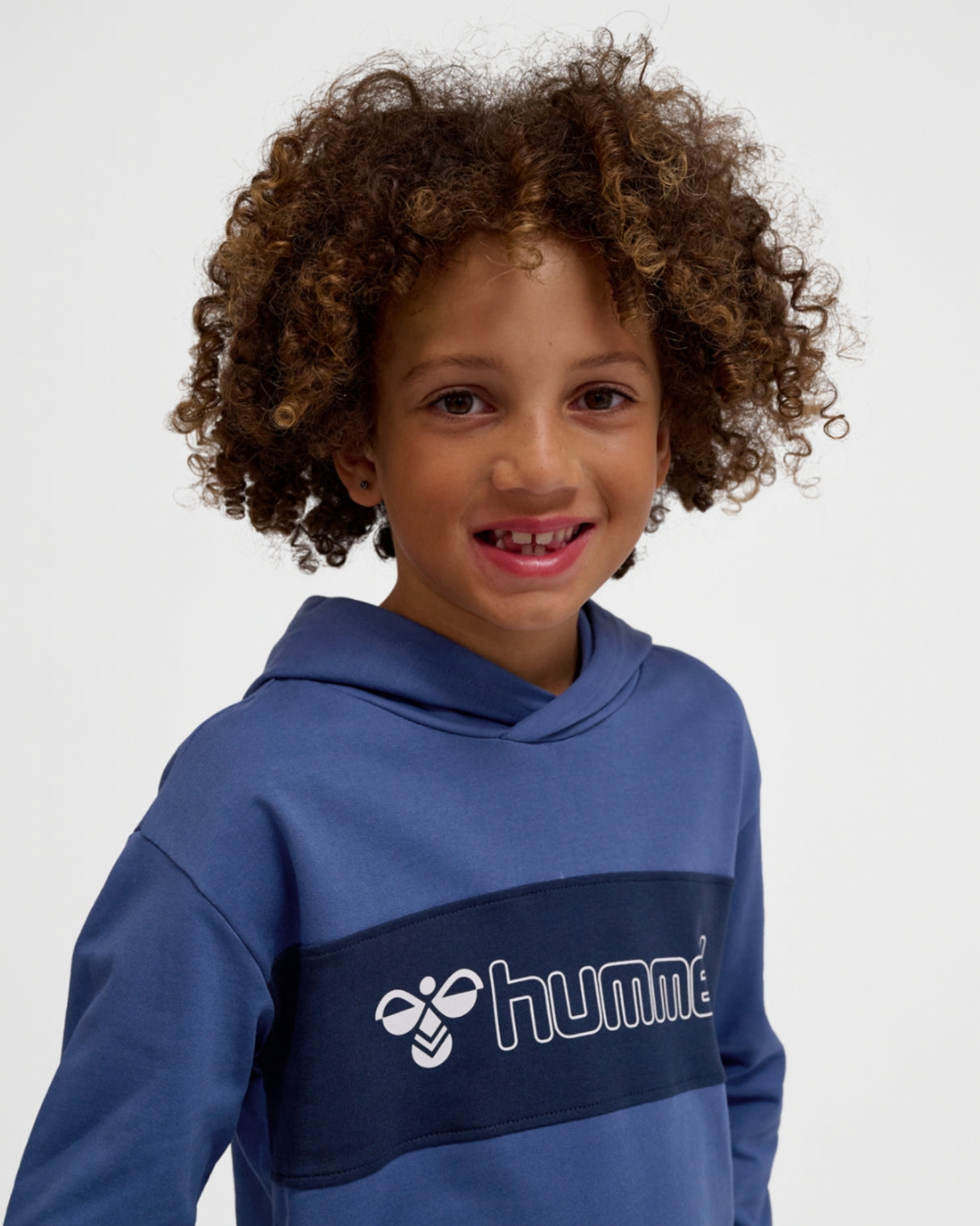 Blå - True Navy - Hummel - Hoodie - 223997-7149