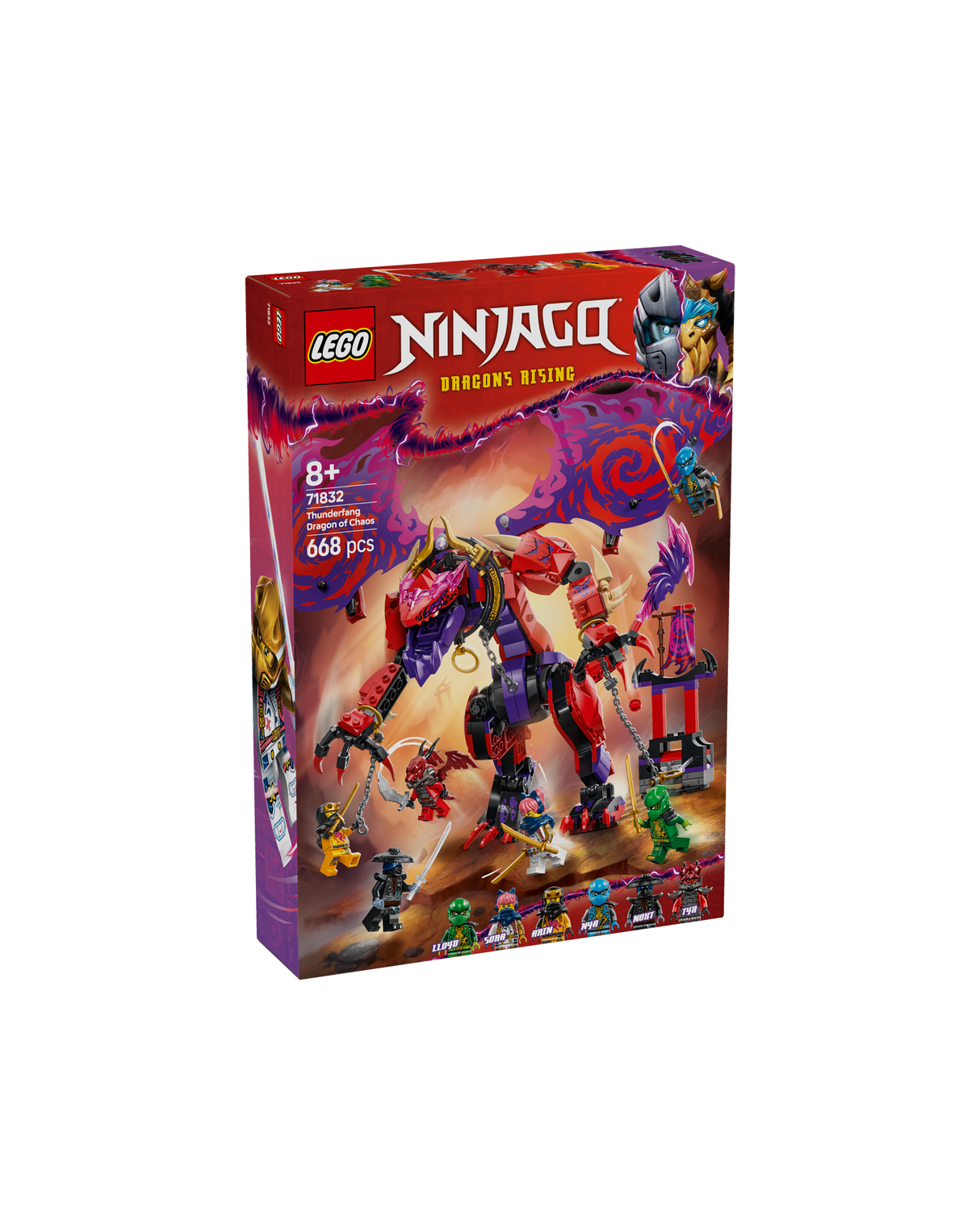 LEGO 71832 Chaos Dragon Thunderfang - LEGO Ninjago TV Series