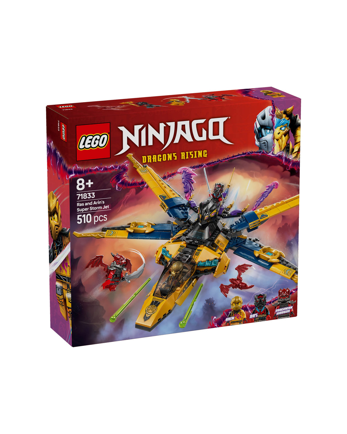 LEGO 71833 Ras og Arins superstorm-jet - LEGO Ninjago