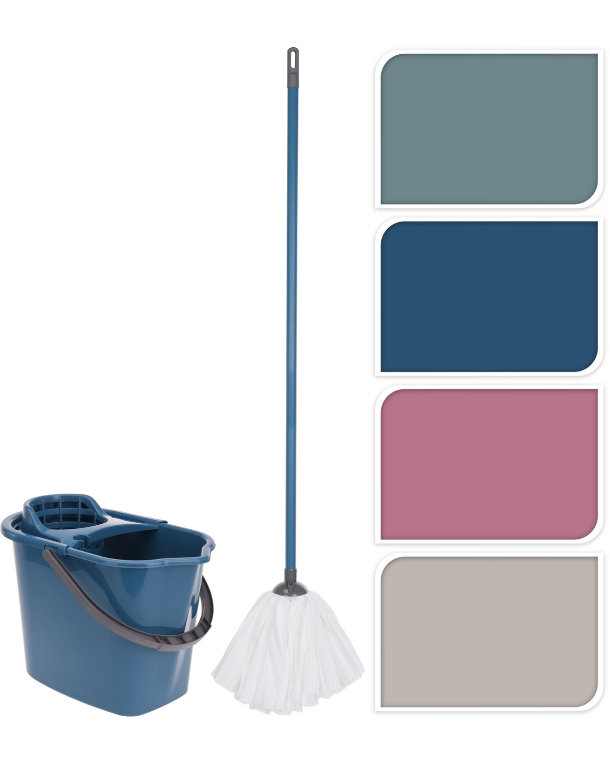 Moppe sæt spand/moppe/skaft