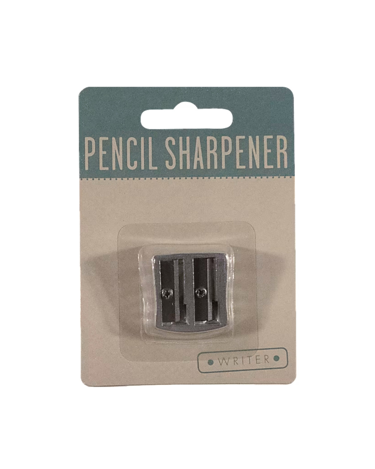 Blyantspidser dobbelt i metal