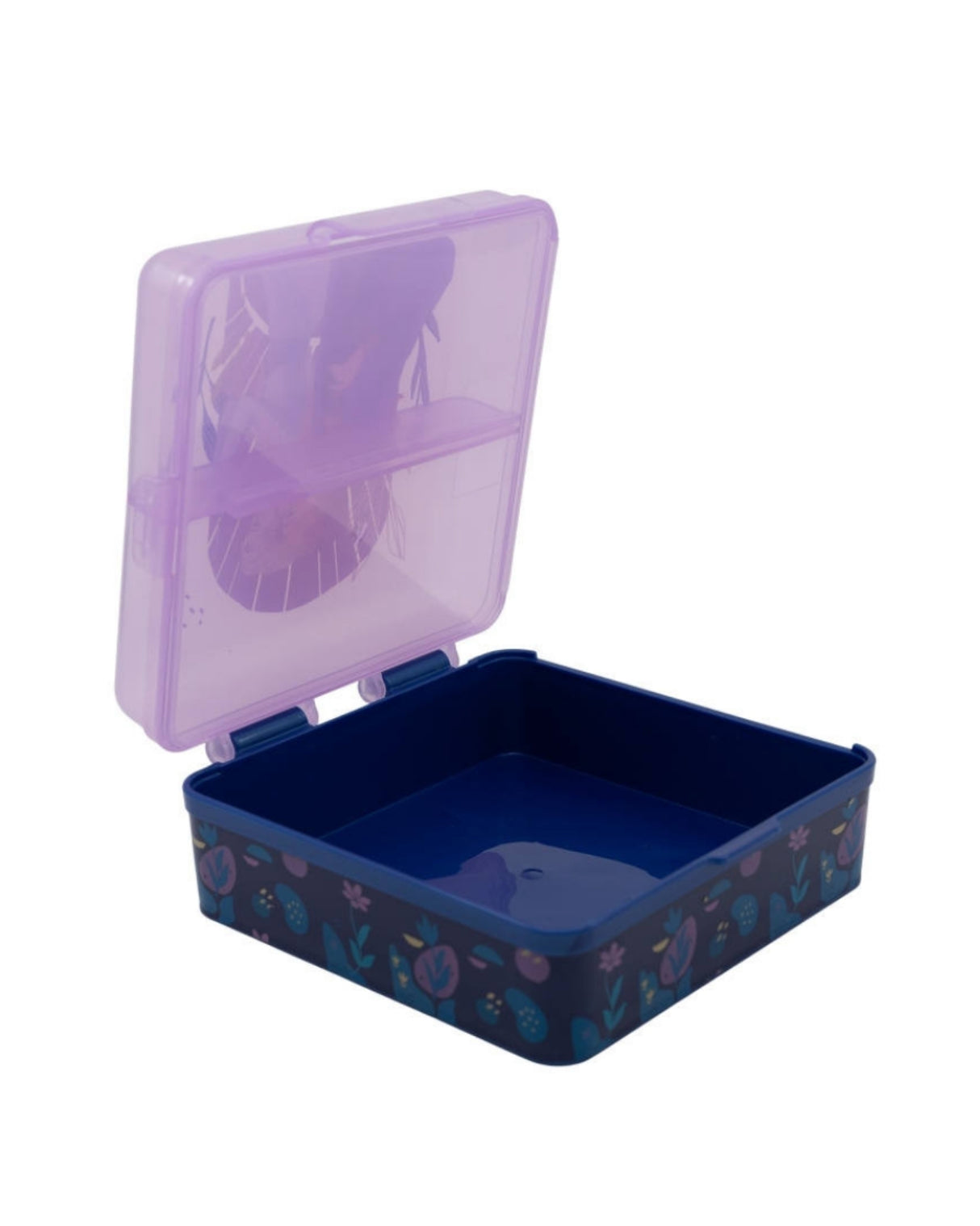 Disney Frozen madkasse med rum, firkantet