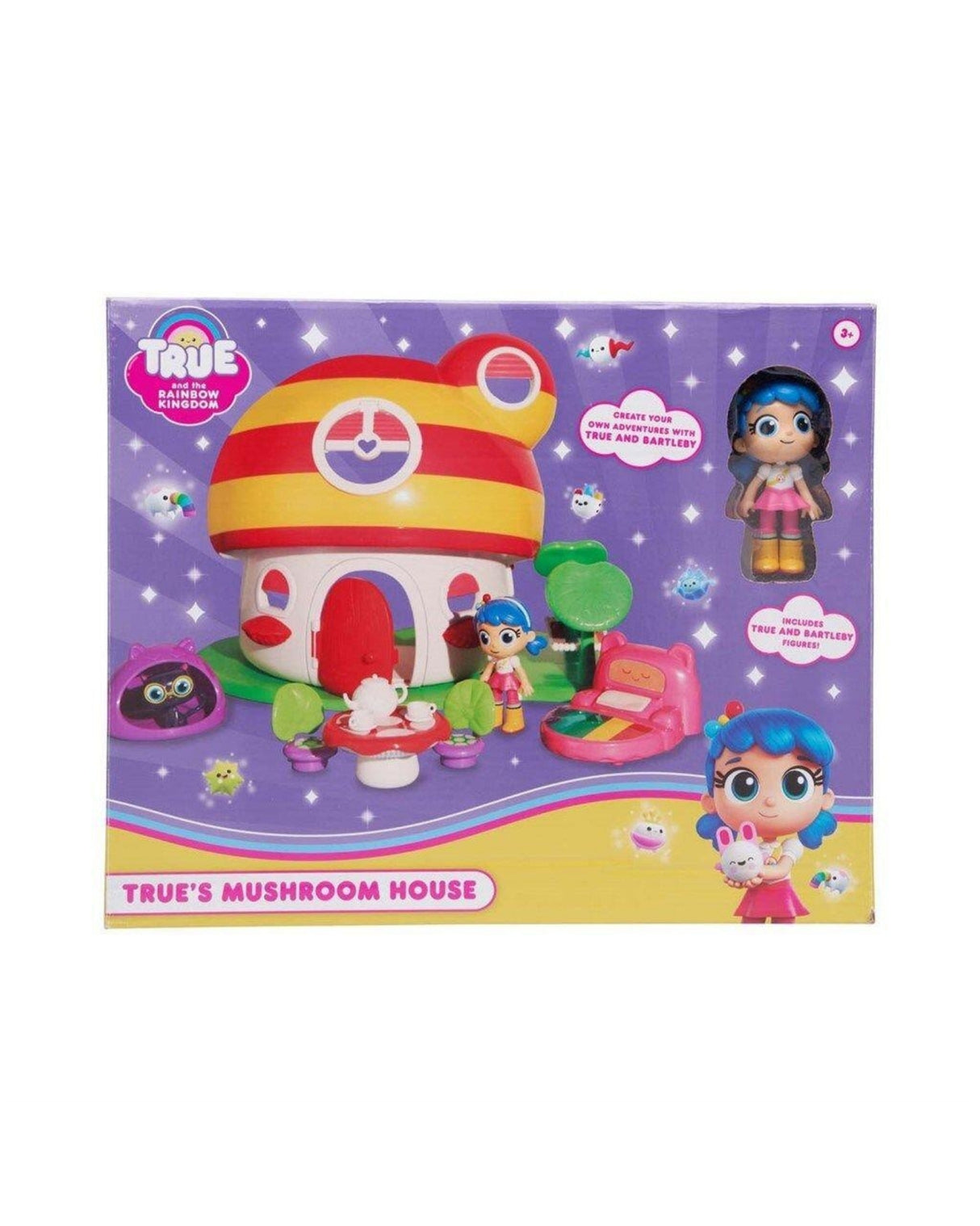 True Mushroom House w. 2 Figures