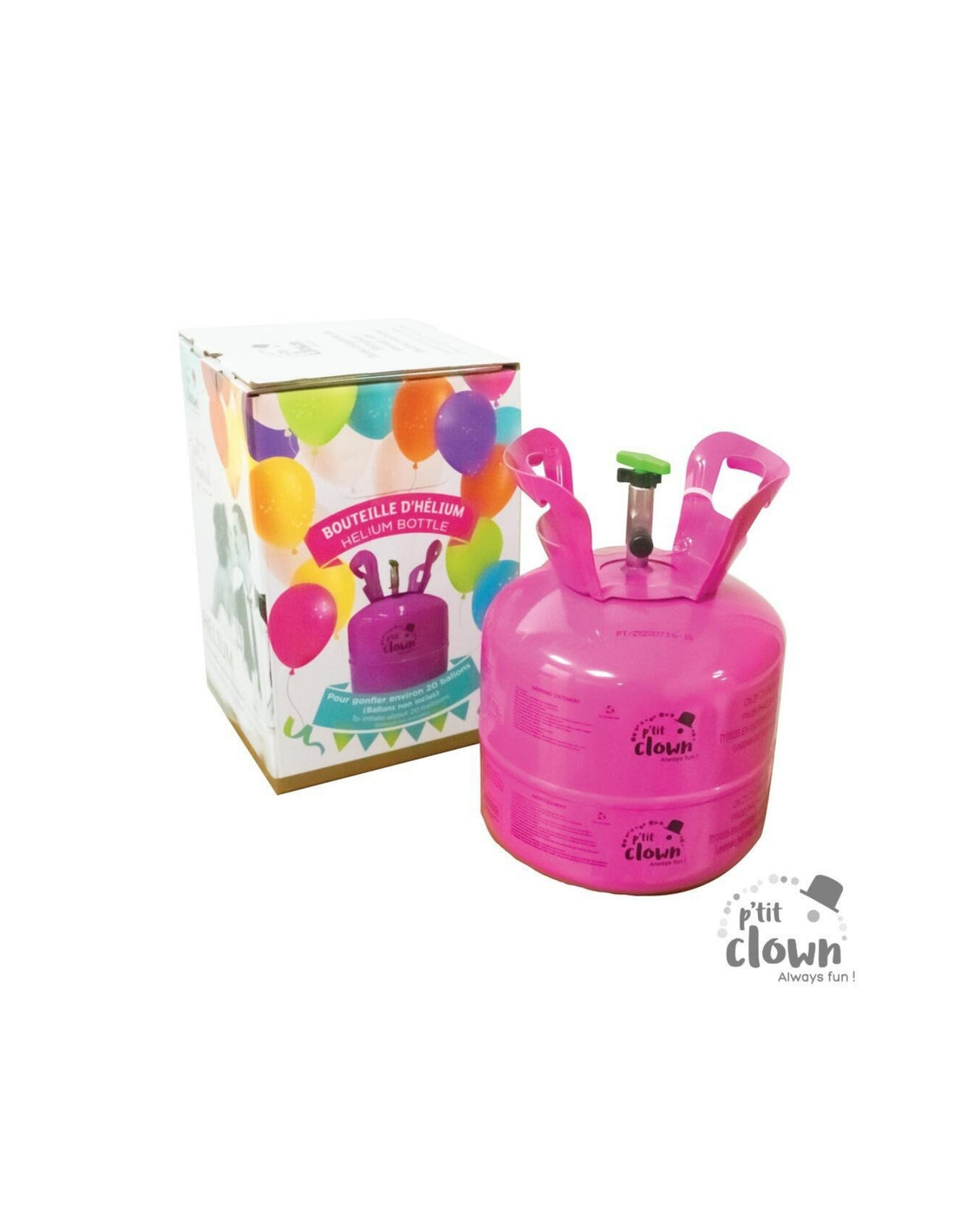 Ballongas til ca 20 balloner / Helium 0,13m2