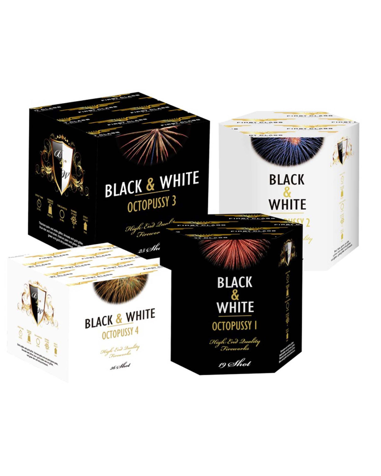 (No.102) Octopussy Battery assortment 99 shots