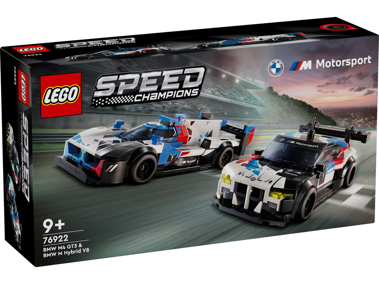 LEGO 76922 BMW M4 GT3 and BMW M Hybrid V8 Race Cars 76922 - LEGO Speed Champions