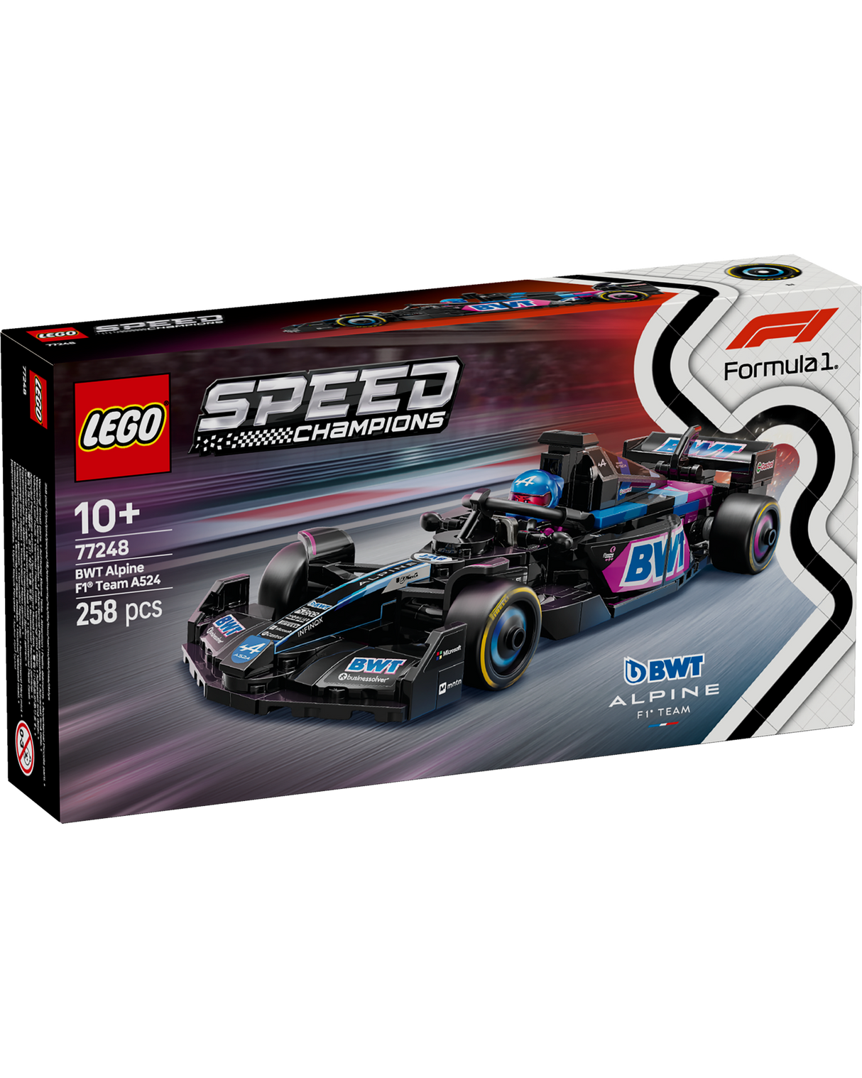 LEGO 77248 BWT Alpine F1® Team A524 Race Car - LEGO Speed Champion Formula 1