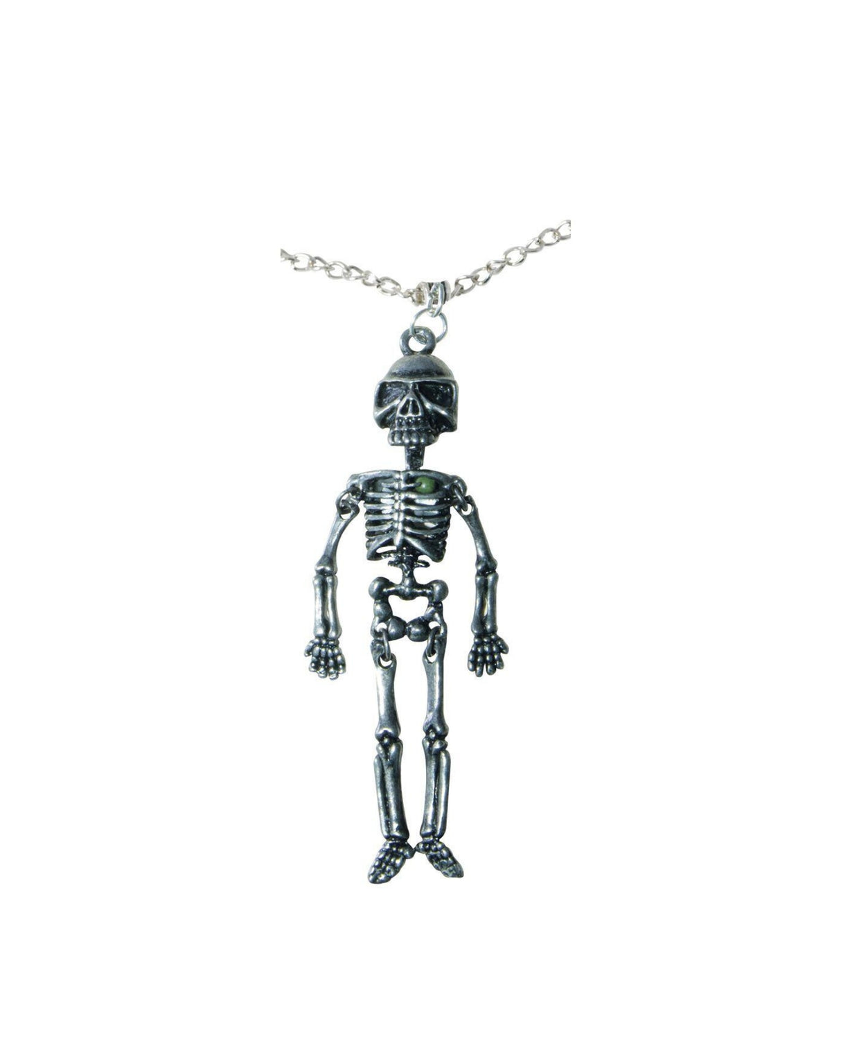 Skelet i metal til halskæde 10cm