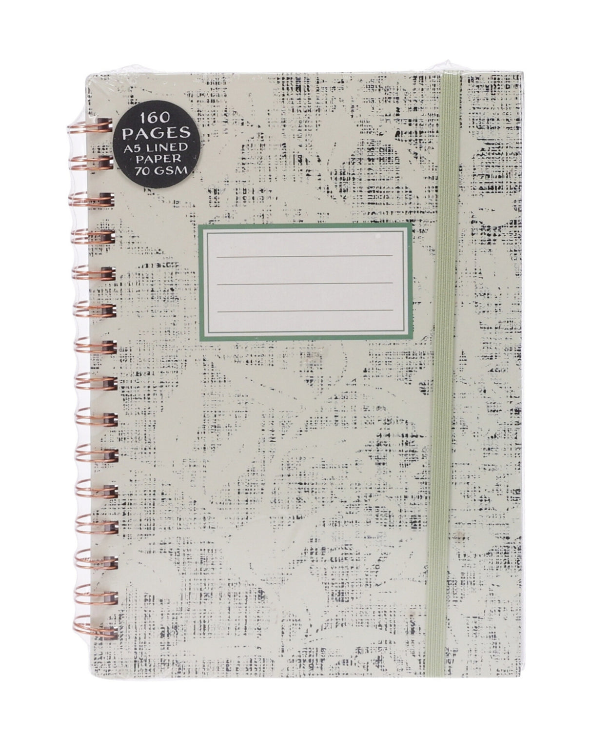 Notesbog A5 med blødt omslag