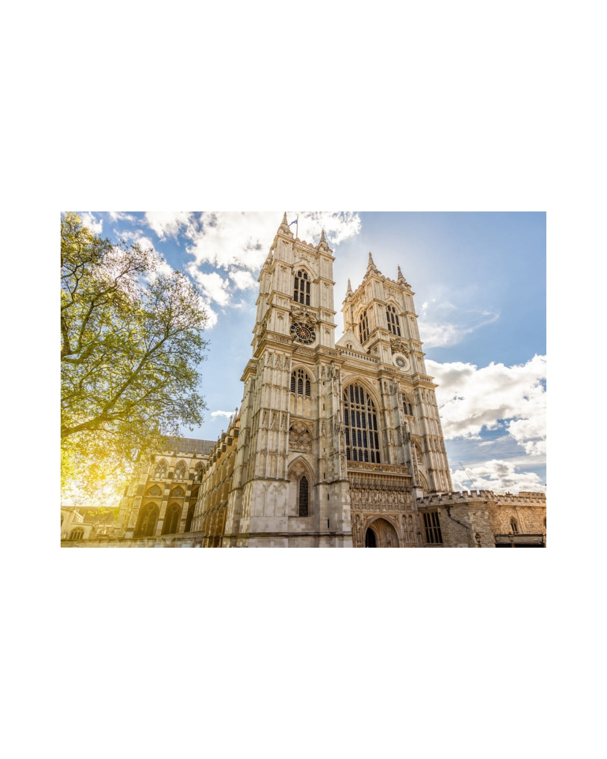 Puslespil med 1000 brikker - Westminster Abbey Om Foråret