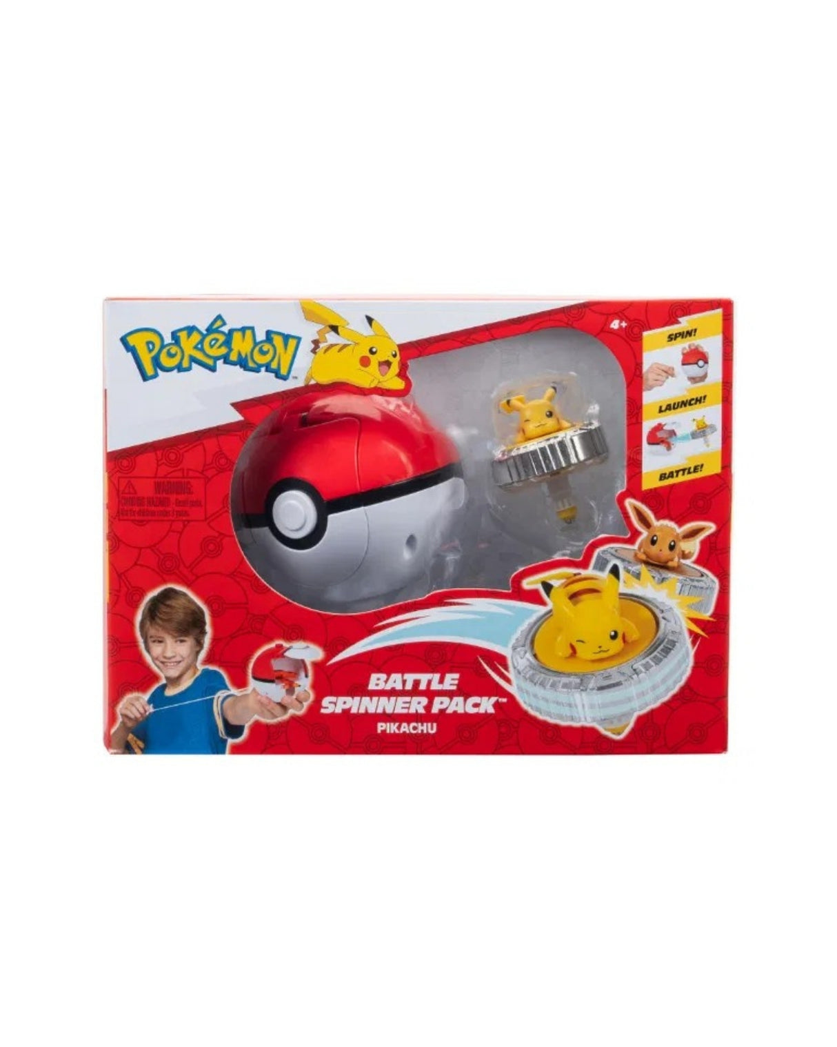 Pokemon battle spinner Pikachu