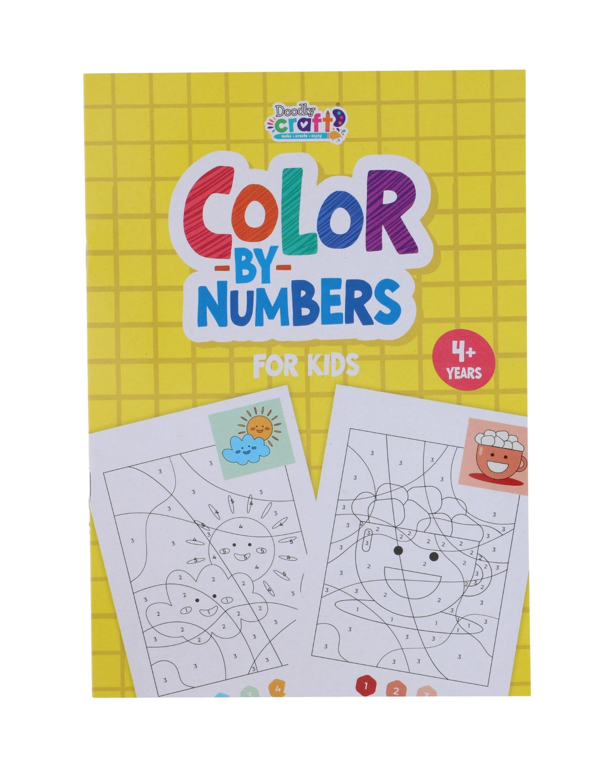 Malebog paint by numbers 16 sider