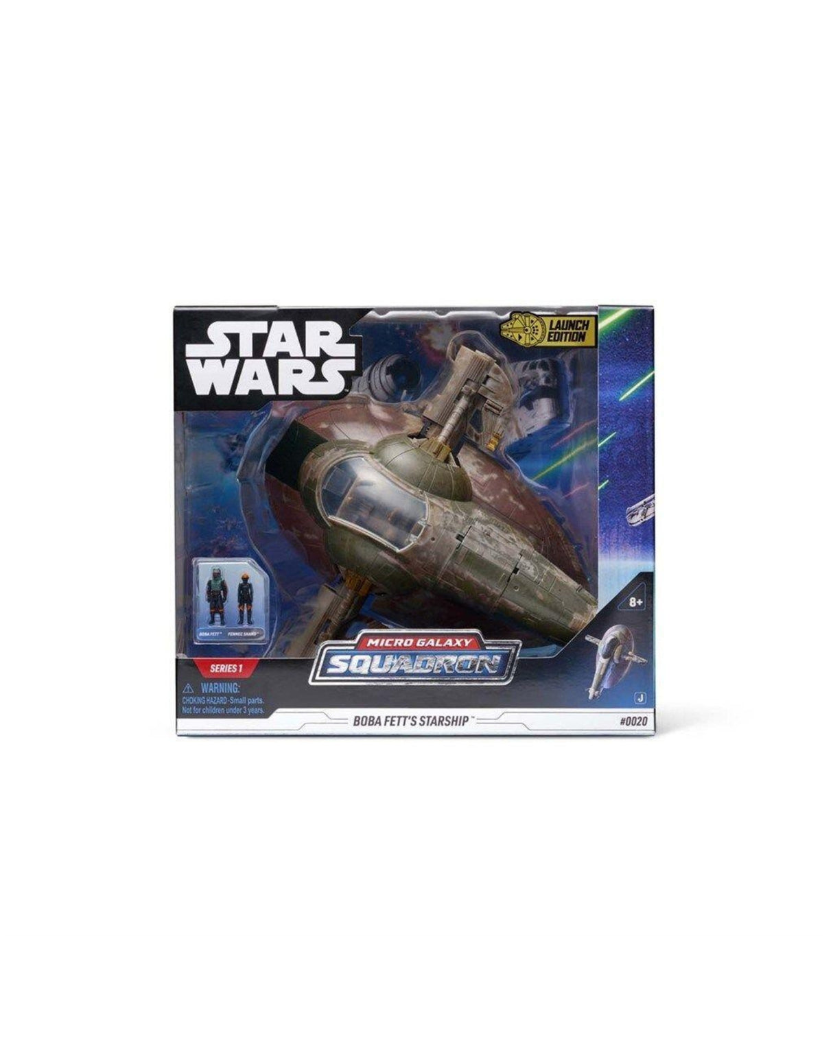 Star Wars Micro Vehicle & Figure Boba Fett's Ship