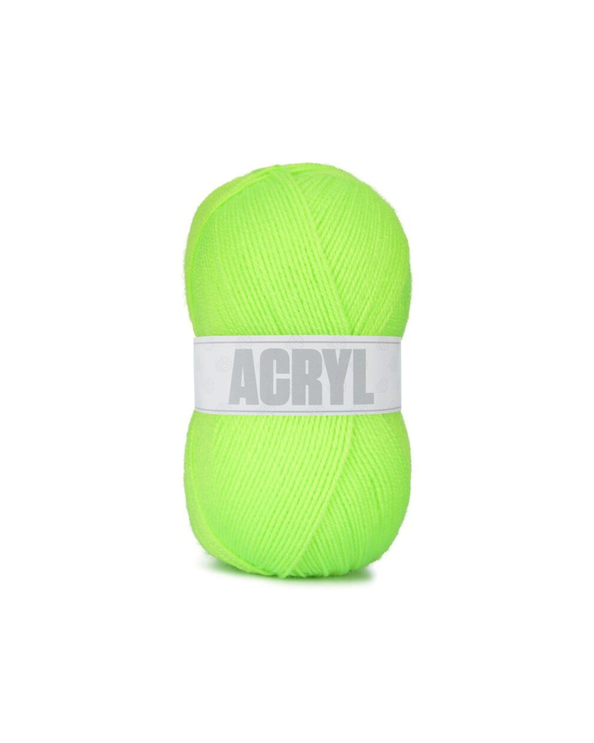 BUMBO akrylgarn fv.91 - Neon Grøn 150g.