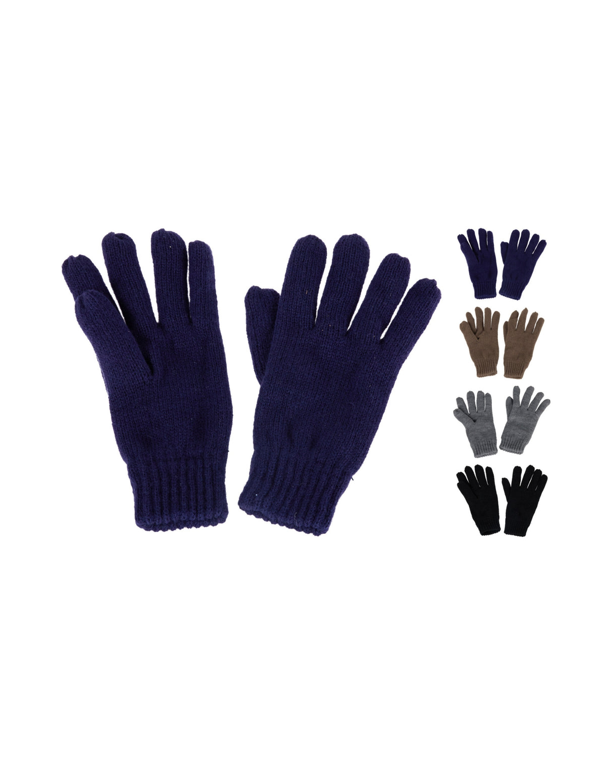 Pink - rose cloud - Pieces - knit mittens - 17126872