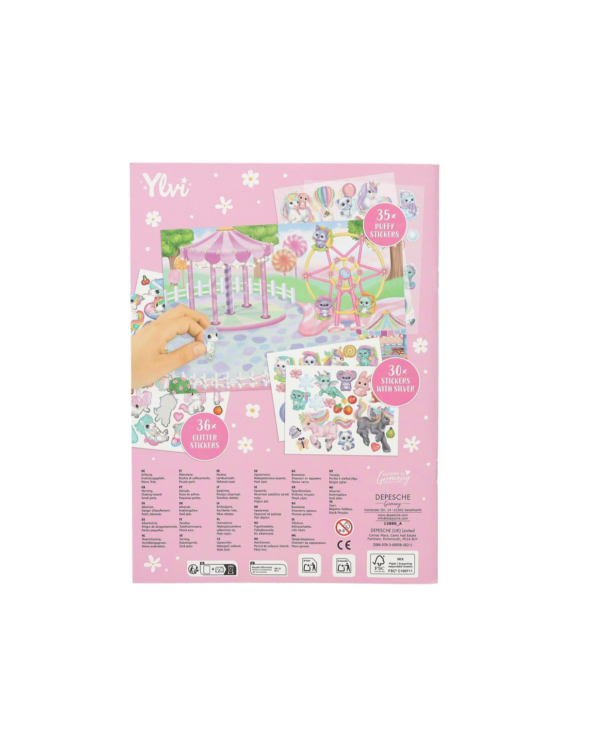 Create your Zoo Activity Book with stickers