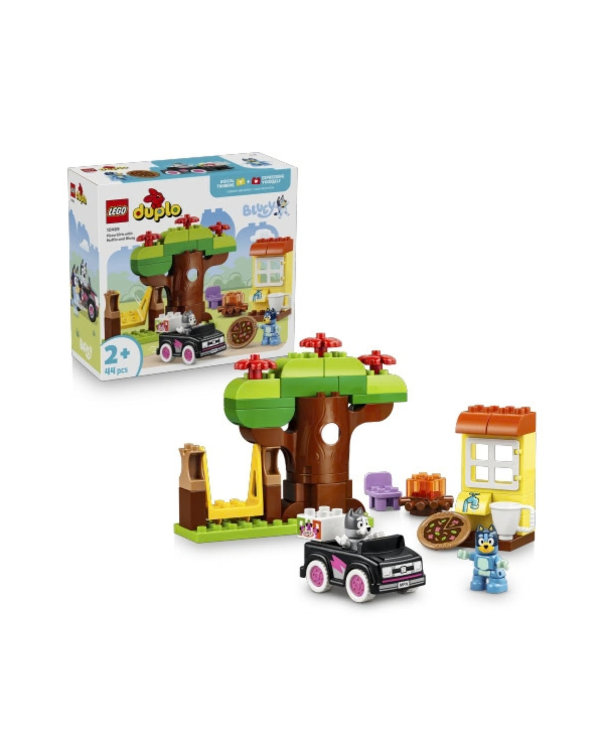 LEGO 10469 Pizza-piger med Muffin og Bluey - LEGO DUPLO 10469