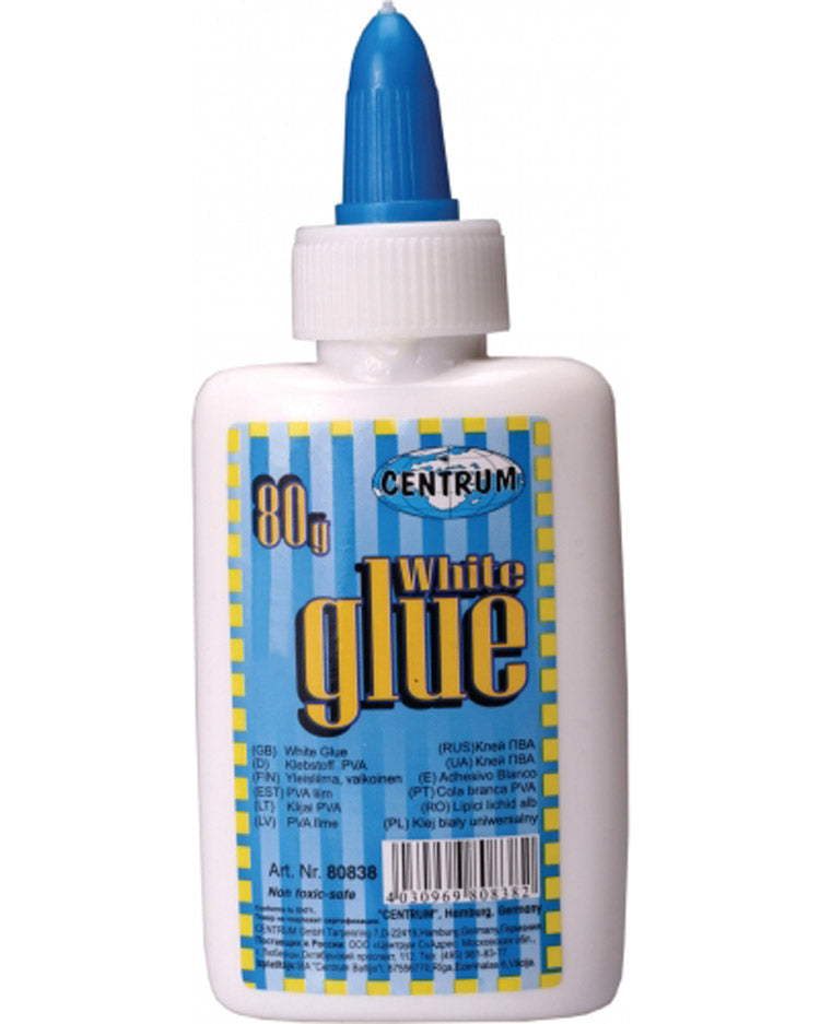 Glue white PVA - glue for paper mm 80g