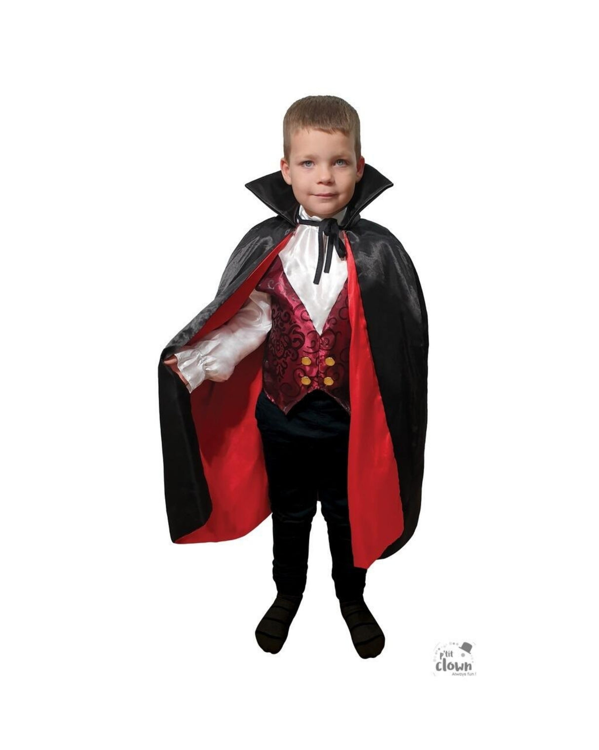 Vampire costume - kids - 5/6 years
