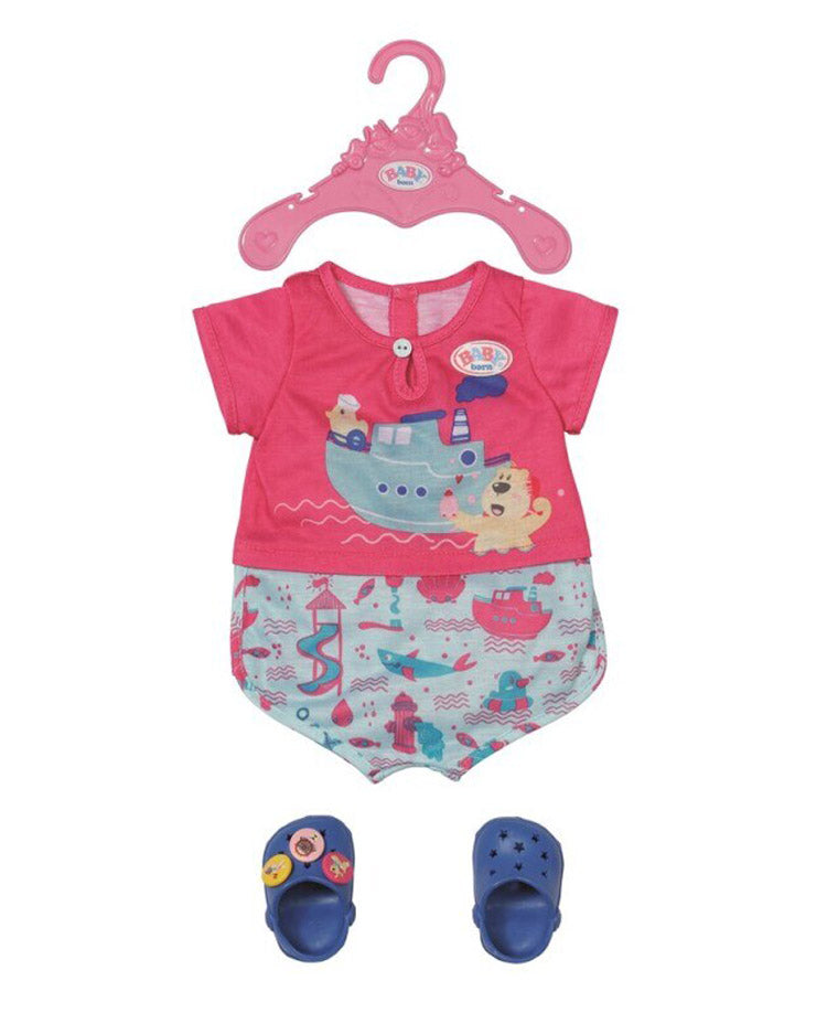 BABY born Bath Pajamas with Shoes 43 cm