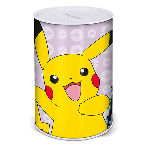 Pokemon sparebøsse i metal