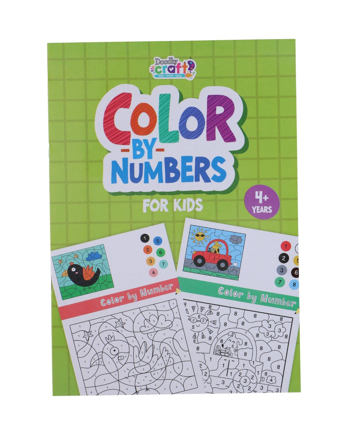 Malebog paint by numbers 16 sider