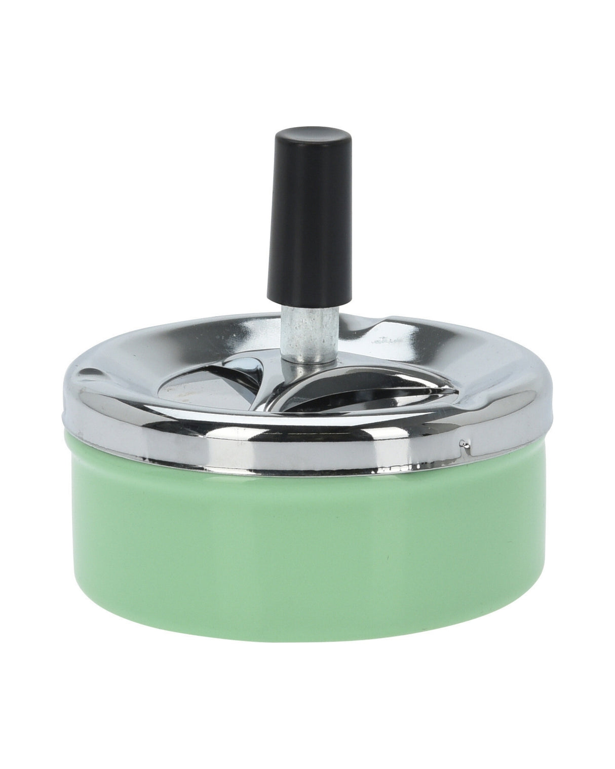 Tryk askebæger i metal 1 stk