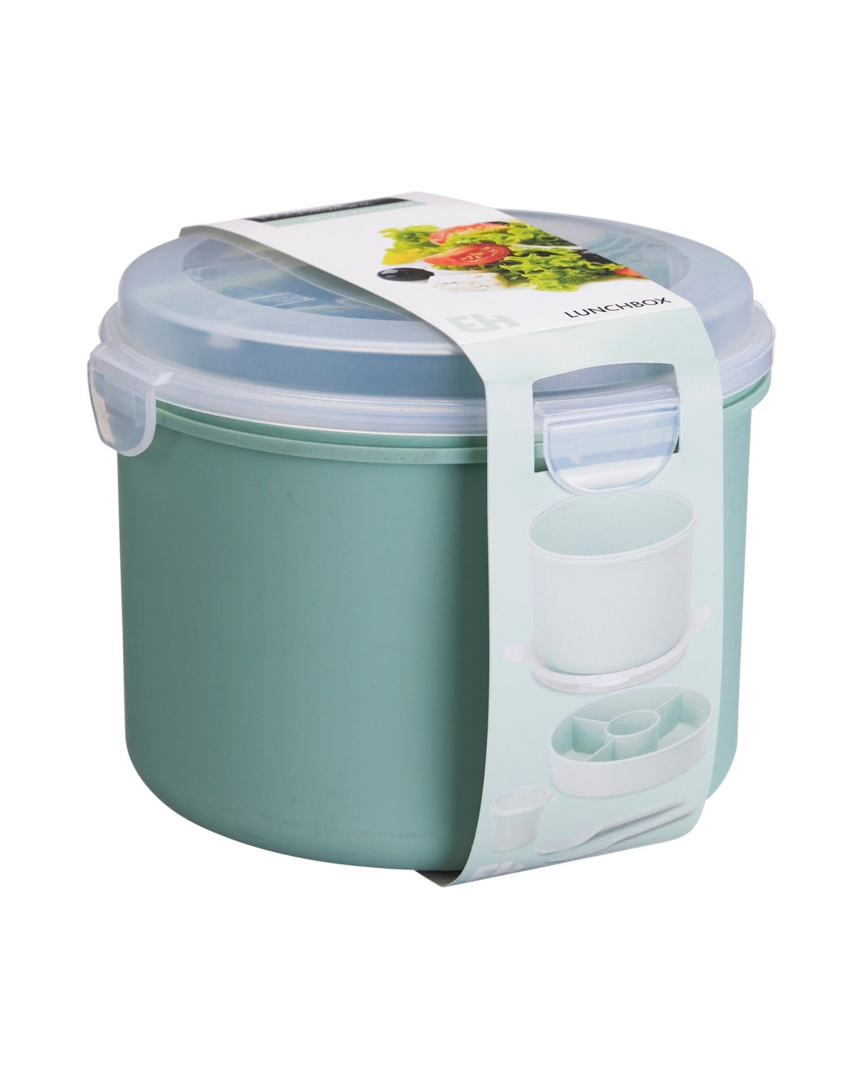 Madkasse med dressing kop