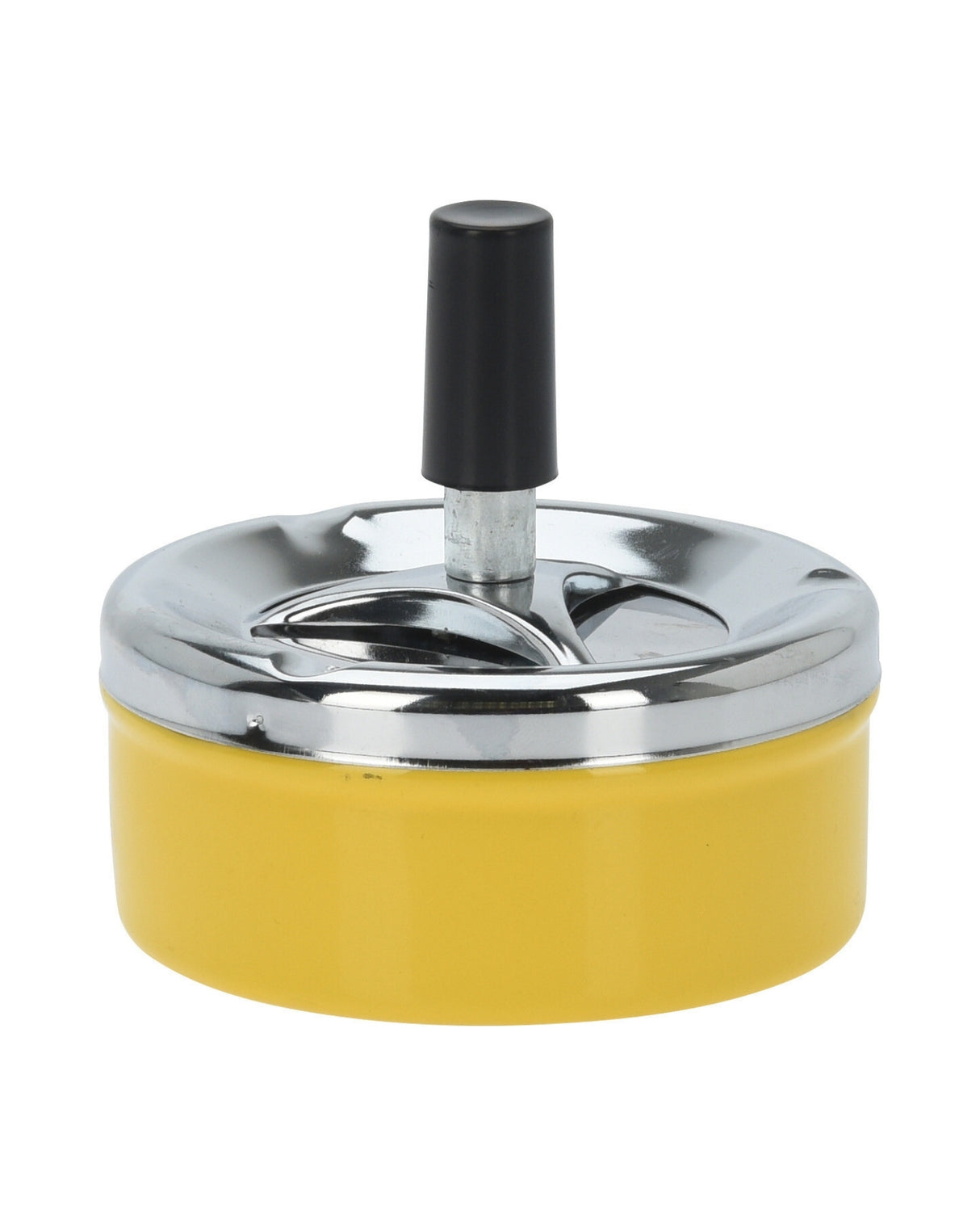 Tryk askebæger i metal 1 stk