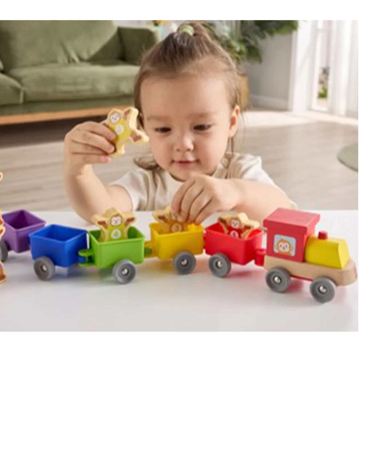 Hape Monkey Number Train