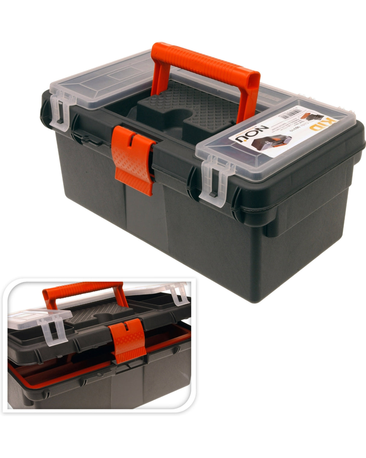 Værktøjskasse i plast