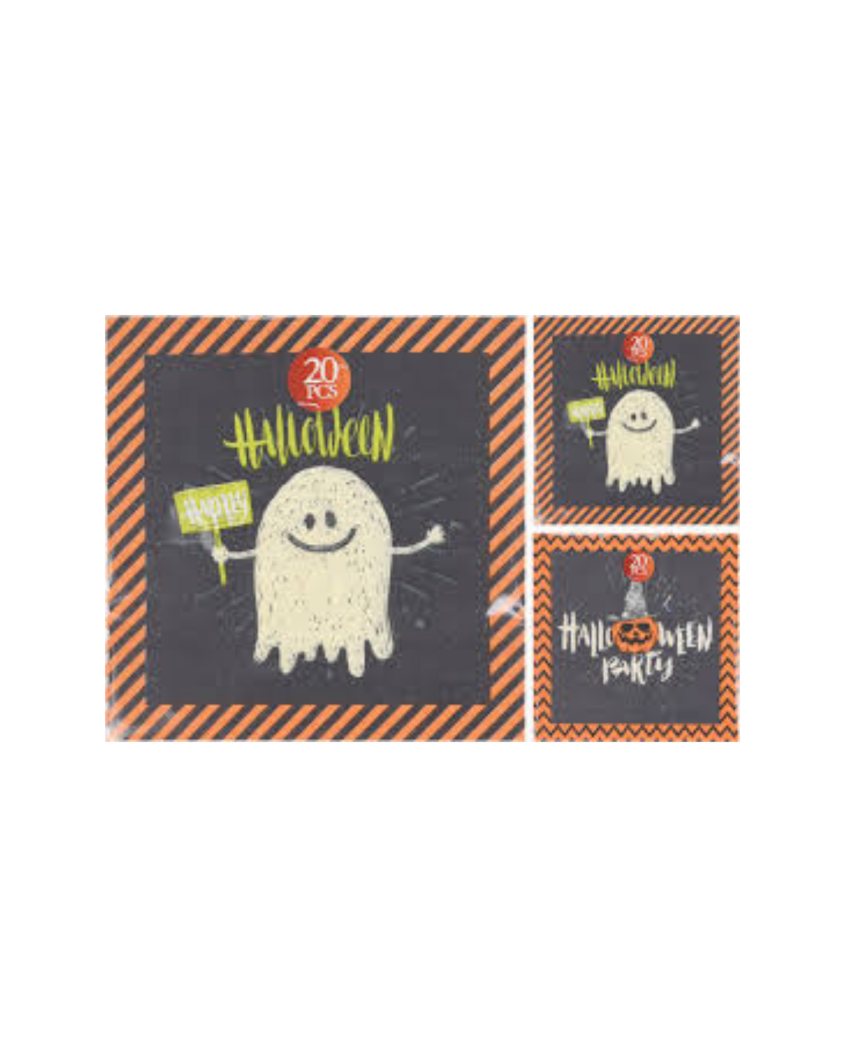 Servietter halloween 33x33 cm 20 stk