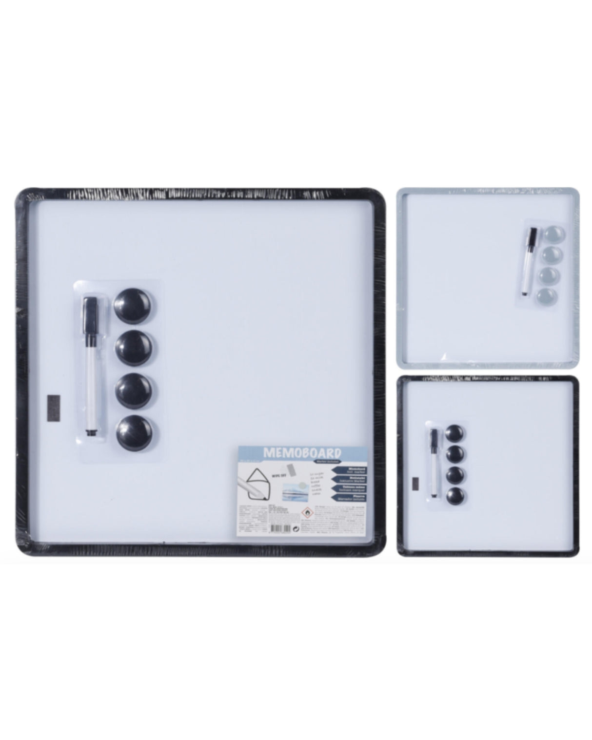 Whitebord 30x30x2 cm