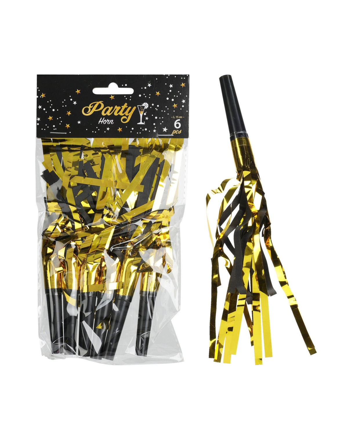 Trumpet 6pcs gold/black