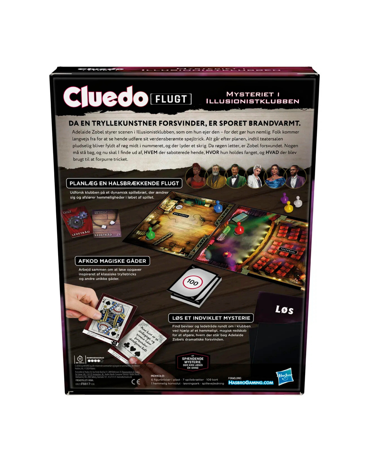 Cluedo Escape The Illusionist's Club DK