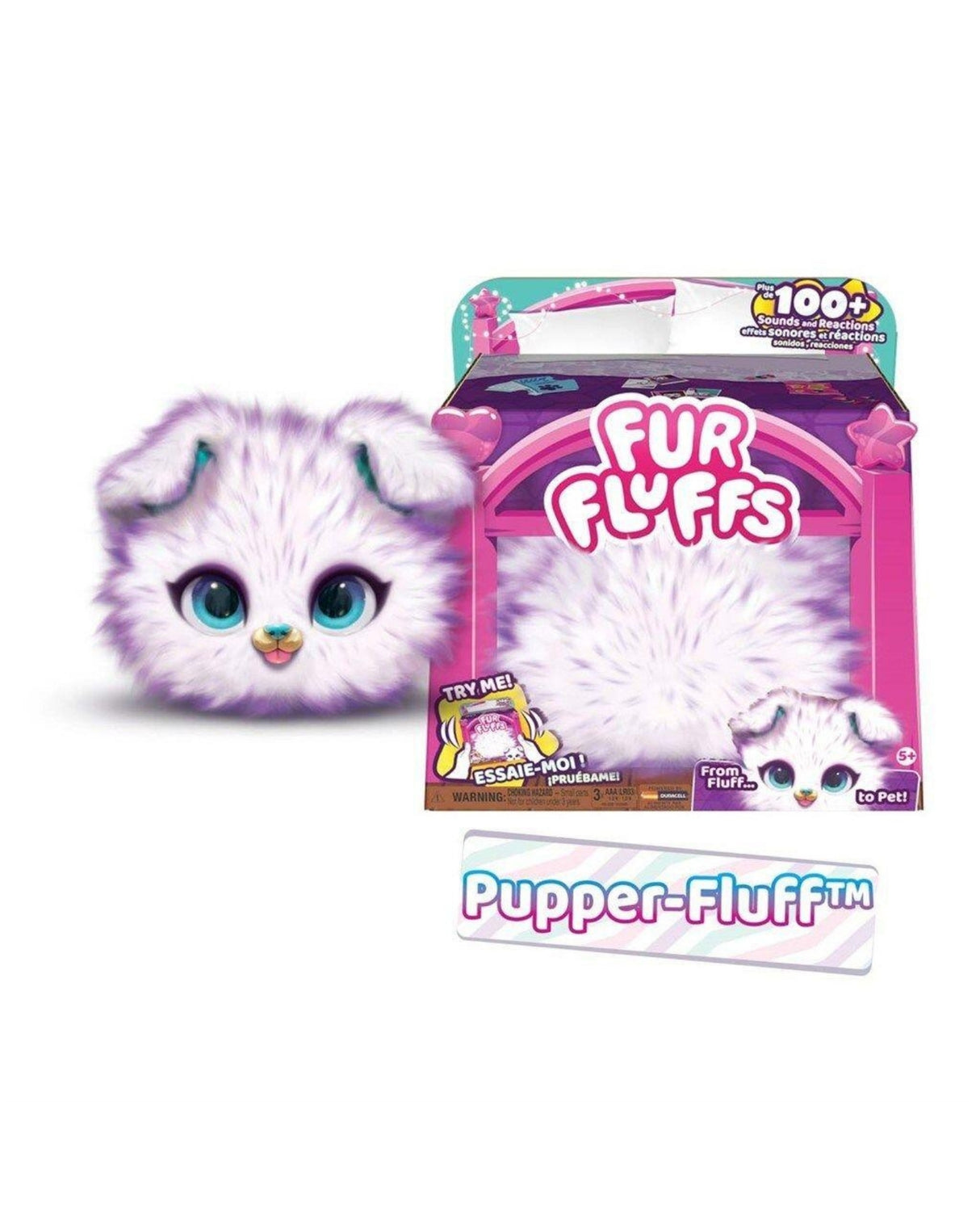 Furfluffs Interactive Puppy 18 cm