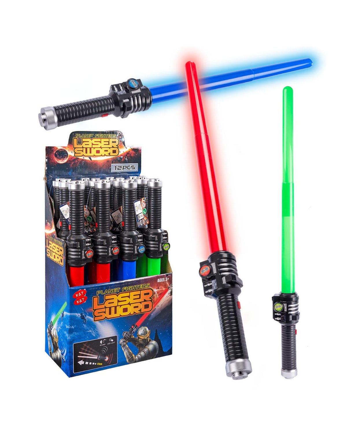 Lyssvær 61cm med lyd og lys