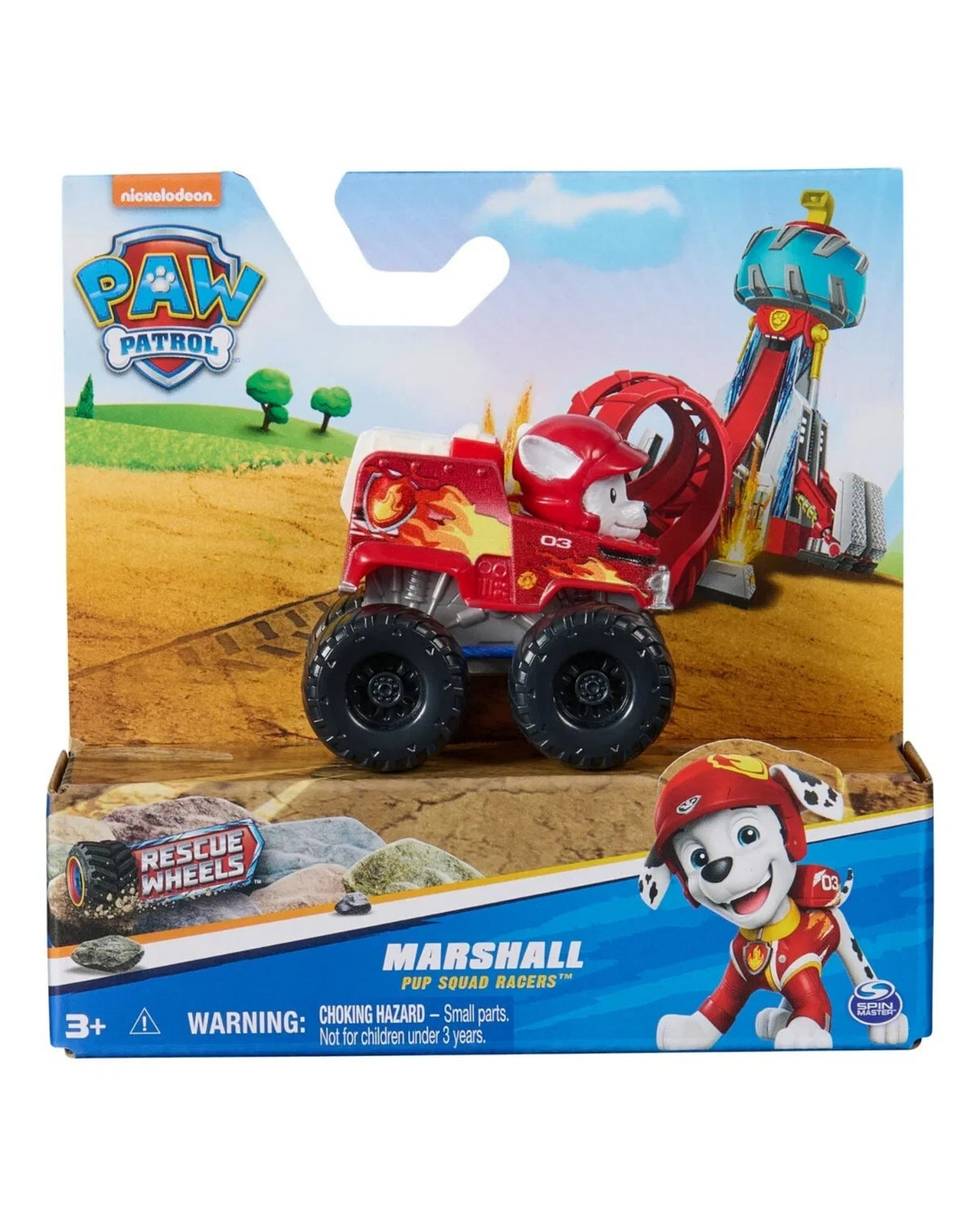 Paw Patrol Rescue Wheels Pup Squad Racer - Marshall