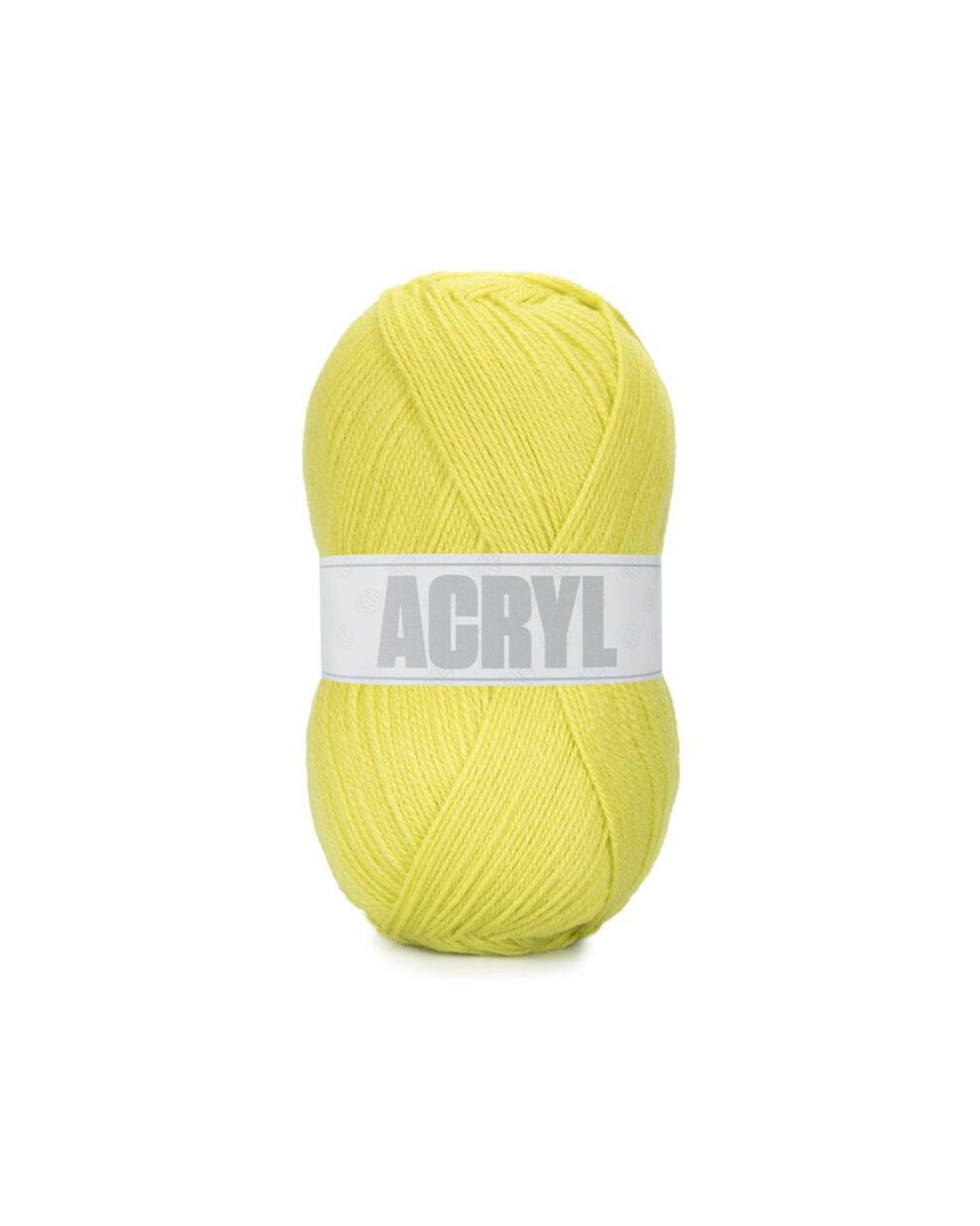 BUMBO akrylgarn fv.59 - Lys gul/lime 150g.
